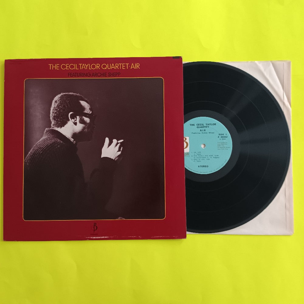 Cecil Taylor & Archie Shepp - Air - 1971 - Z 35062 - Used - VG++ - Vinyl