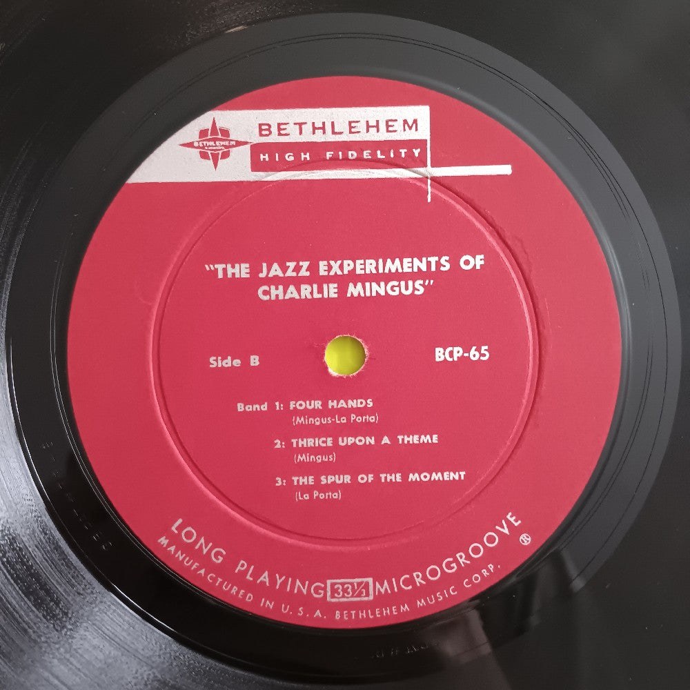 Charlie Mingus - The Jazz Experiments Of Charlie Mingus OG DG MONO - 1957 - BCP65 - Used - VG+ - Vinyl