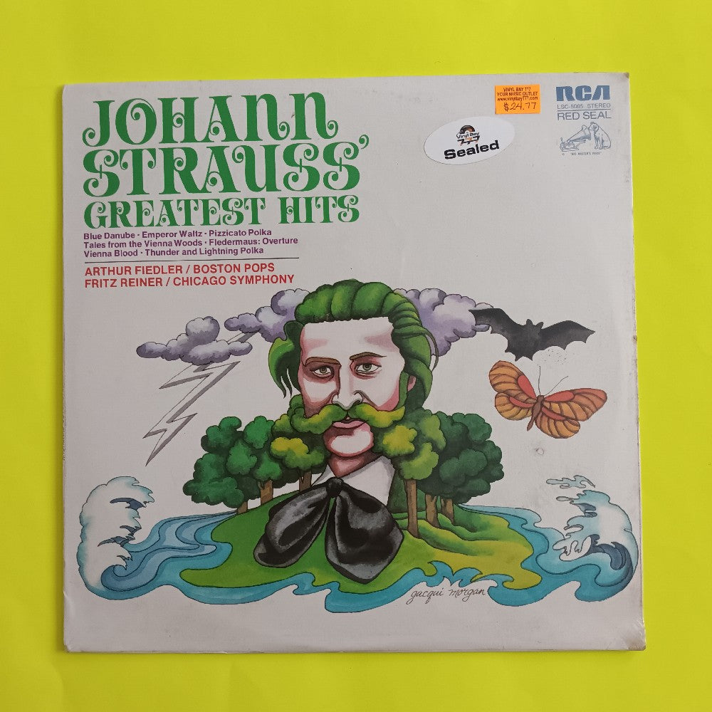 Strauss / Fiedler / Reiner - Johanna Strauss' Greatest Hits - 1971 - LSC-5005 - New - Sealed - Vinyl