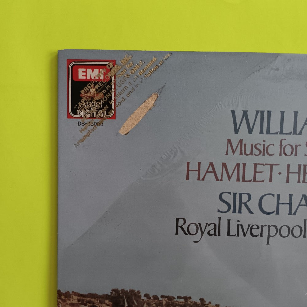 William Walton / Sir Charles Groves - Music For Shakespearean Films: Hamlet, Henry V, Richard III PROMO - 1984 - DS-38088 - New - Sealed - Vinyl