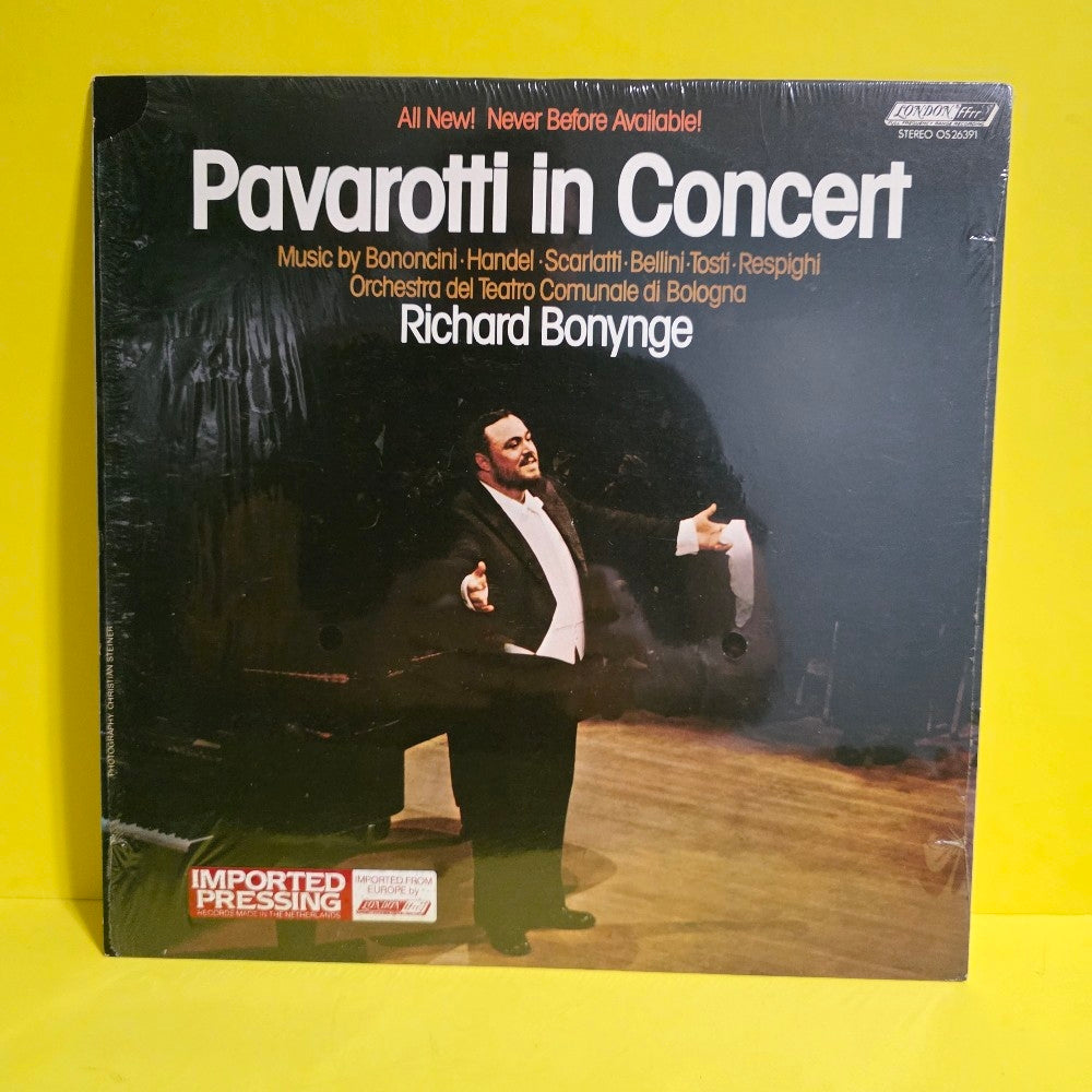 Luciano Pavarotti  - Pavarotti In Concert  - 1974 - OS 26391 - New - Sealed - Vinyl