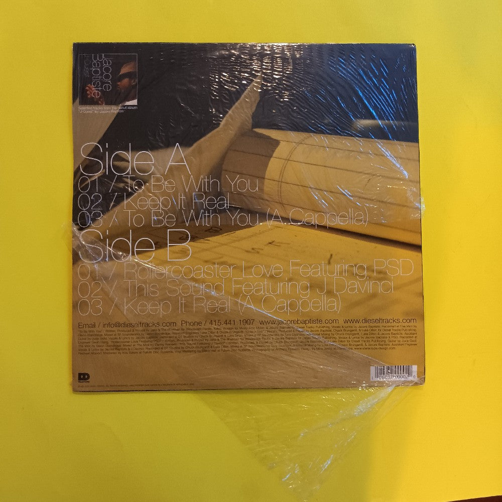 Jacore Baptiste - J-Quest EP - 2004 - DST-2001 - New - Sealed - Vinyl