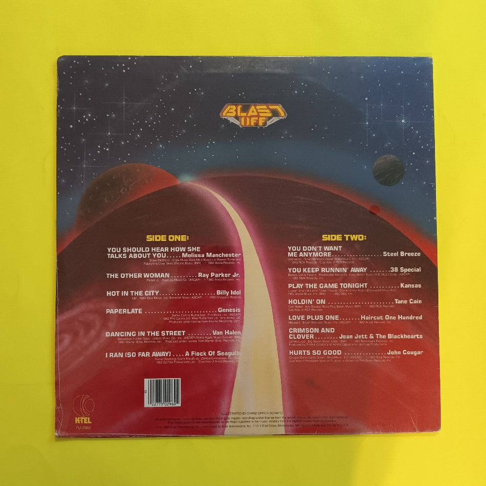 Various - Blast Off - 1982 - K-Tel TU-2960 - New - Sealed - Vinyl