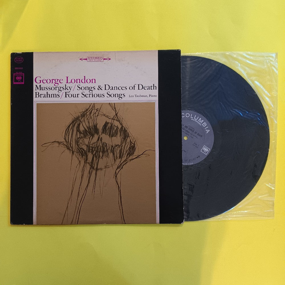 George London / Mussorgsky / Brahms - Songs & Dances Of Death PROMO - 1973 - MS 6737 - New - Sealed - Vinyl