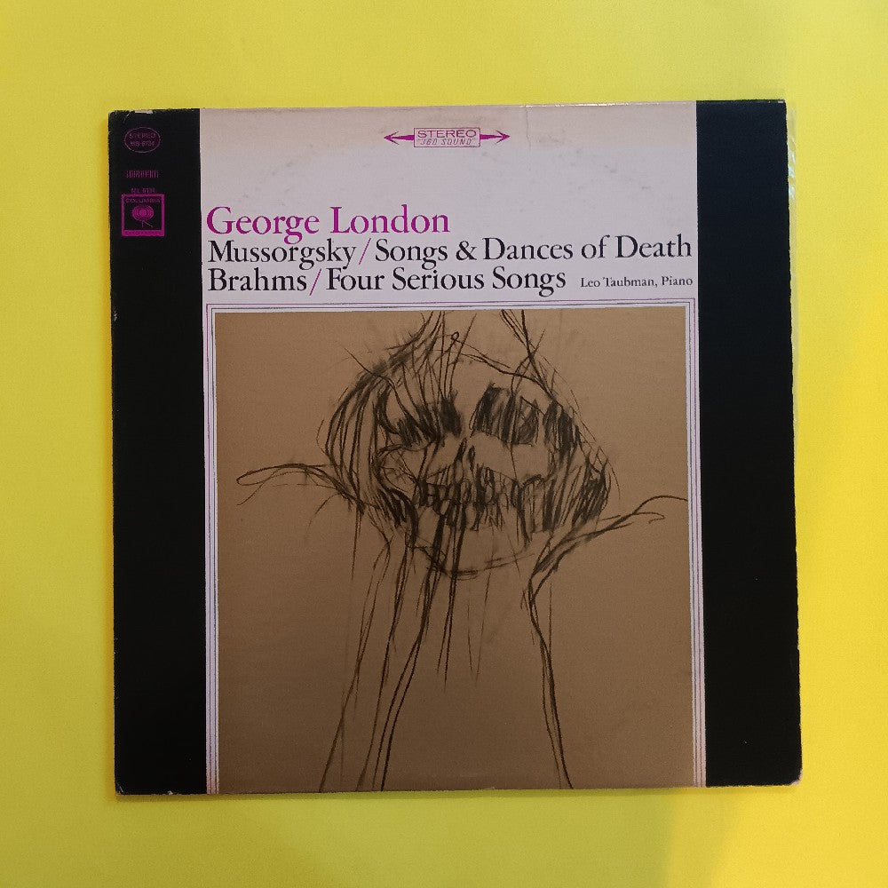 George London / Mussorgsky / Brahms - Songs & Dances Of Death PROMO - 1973 - MS 6737 - New - Sealed - Vinyl
