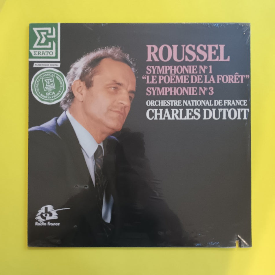 Roussel / Charles Dutoit - Symphonie No 1 Le Poeme De La Forêt / Symphonie No 3 - 1987 - NUM 75283 - New - Sealed - Vinyl