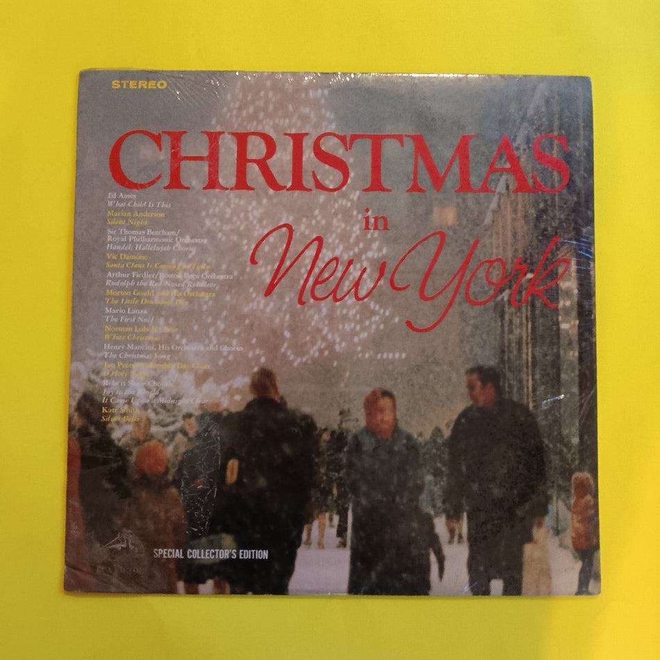 Various - Christmas In New York - 1967 - PRS 257 - New - Sealed - Vinyl