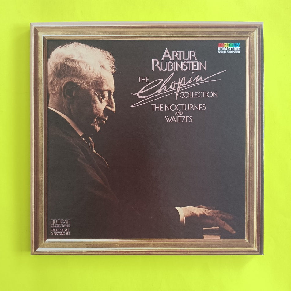 Artur Rubinstein - The Chopin Collection Nocturnes & Waltzes 3LP Box - 1984 - ARL3-5018 - Used - NM - Vinyl