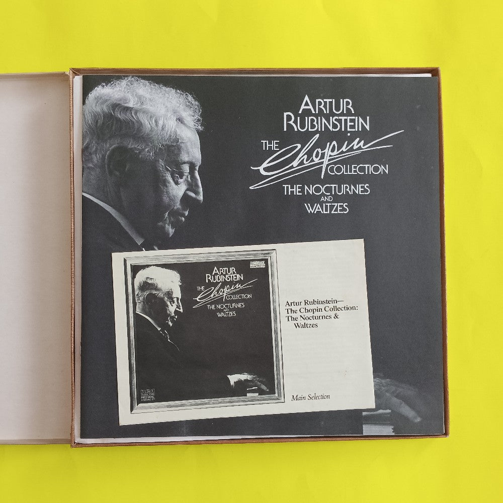 Artur Rubinstein - The Chopin Collection Nocturnes & Waltzes 3LP Box - 1984 - ARL3-5018 - Used - NM - Vinyl