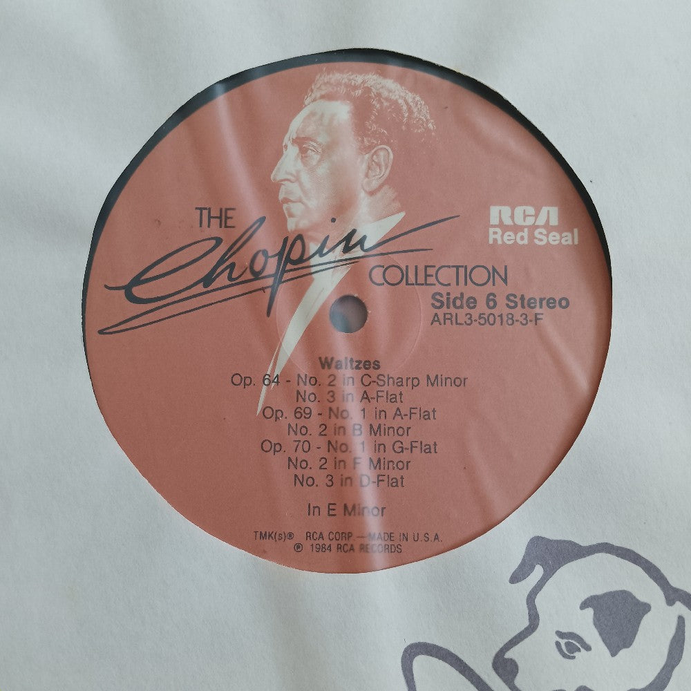 Artur Rubinstein - The Chopin Collection Nocturnes & Waltzes 3LP Box - 1984 - ARL3-5018 - Used - NM - Vinyl