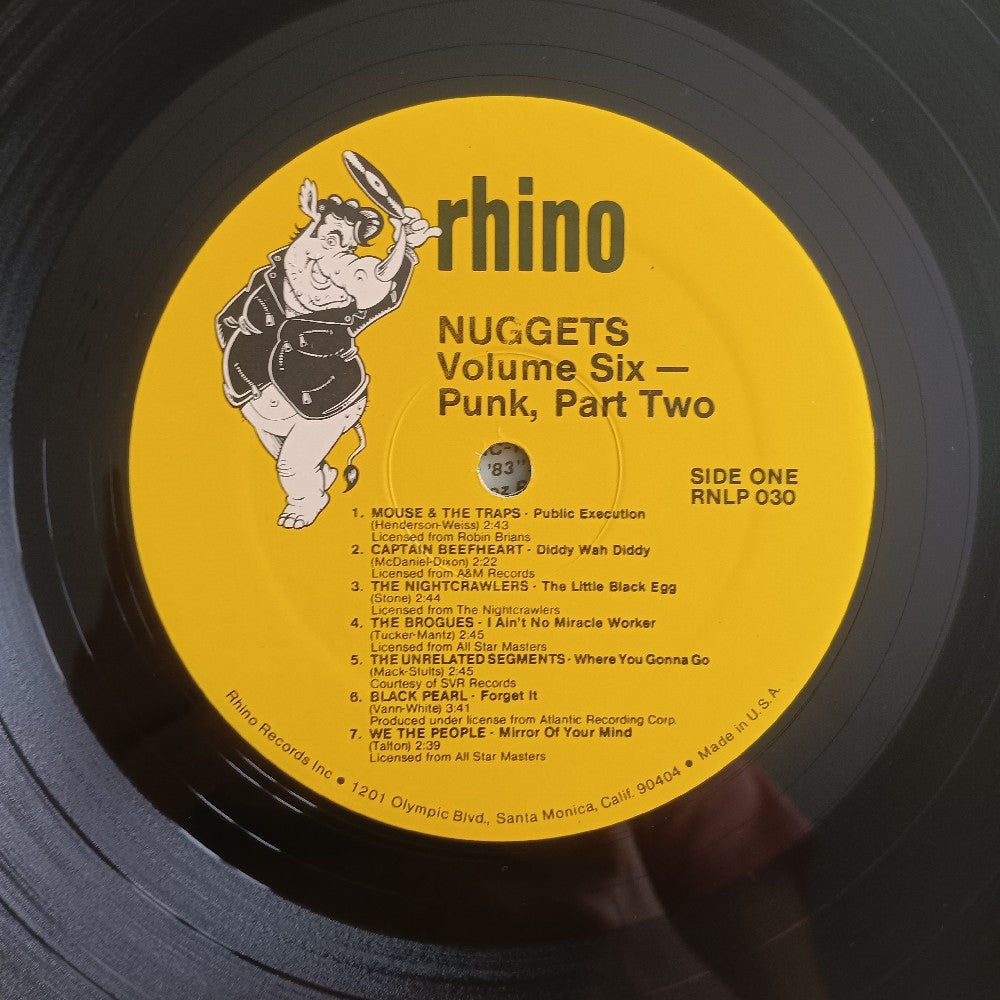 Various - Nuggets Vol 6 Punk Part II - 1985 - RNLP 030 - Used - VG++ - Vinyl