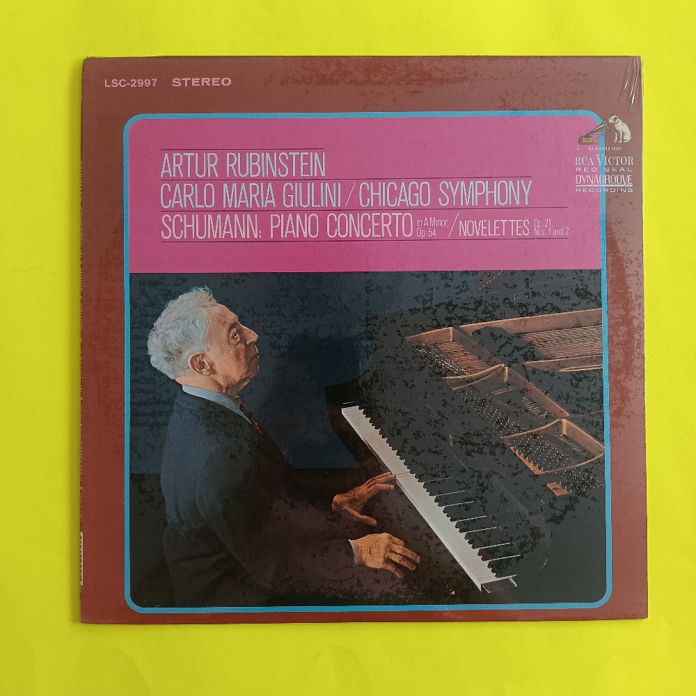 Carlo Maria Giulini / Rubinstein  - Schumann: Piano Concerto A Minor Op. 54 - 1975 - LSC 2997 - Used - Sealed - Vinyl