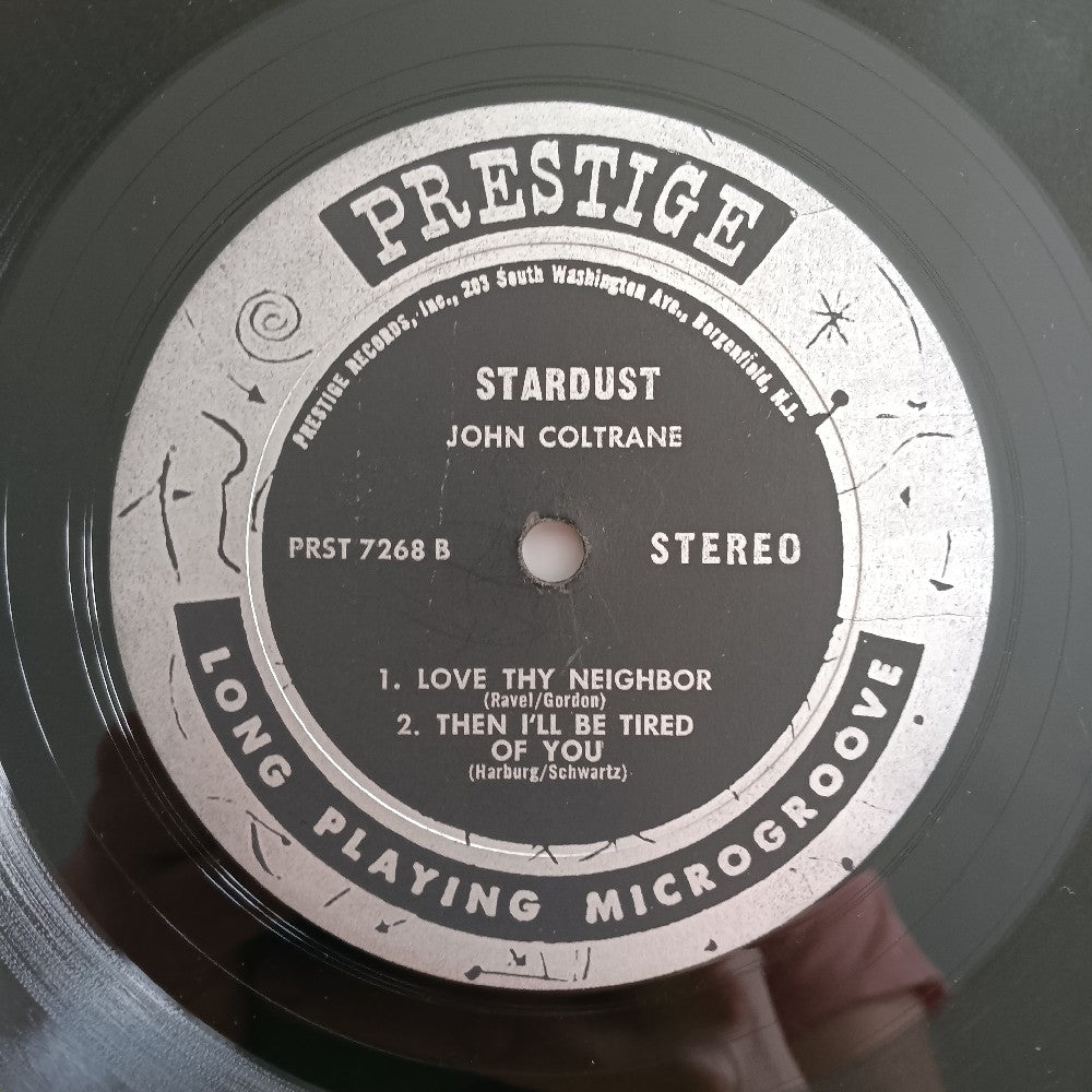 John Coltrane - Stardust OG STEREO - 1963 - PRST 7268 - Used - VG - Vinyl
