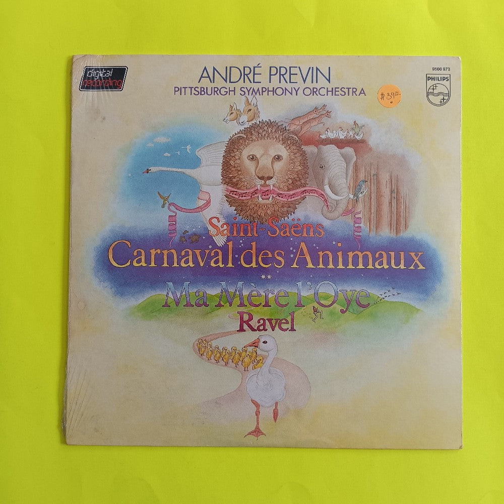 Andrea Previn - Saint-Saens Carnaval Des Animaux / Ravel Ma Mere L'Oye - 1981 - 9500 973 - New - Sealed - Vinyl