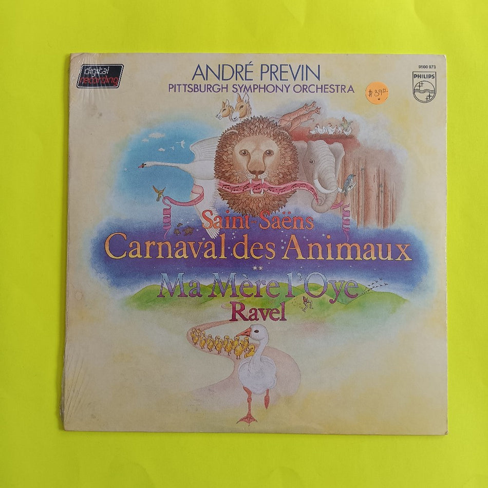 Andrea Previn - Saint-Saens Carnaval Des Animaux / Ravel Ma Mere L'Oye - 1981 - 9500 973 - New - Sealed - Vinyl