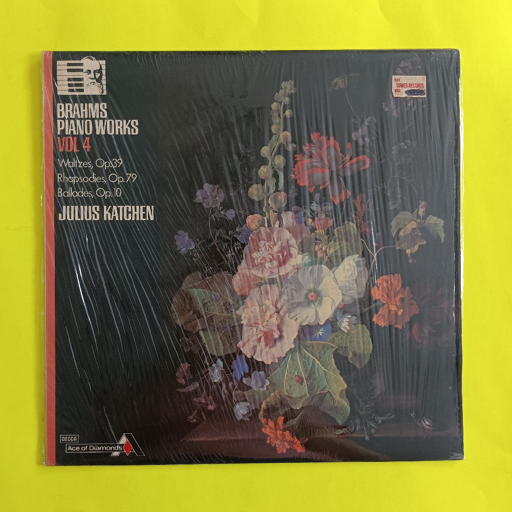 Julius Katchen - Brahms Piano Works Vol. 4 UK - 1979 - SDD 535 - New - Sealed - Vinyl