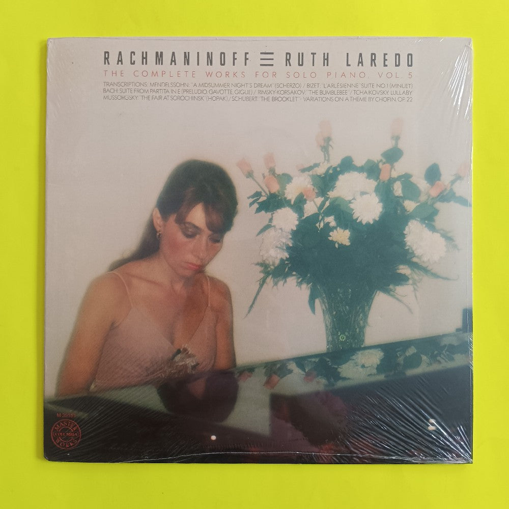 Ruth Laredo / Rachmaninoff - The Complete Works For Solo Piano, Vol. 5 - 1979 - M 35151 - New - Sealed - Vinyl