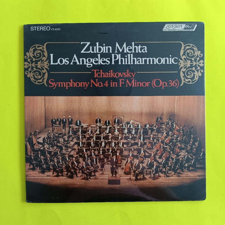 Zubin Mehta - Symphony No. 4 In F Minor Op 36 - 1967 - CS 6553 - New - Sealed - Vinyl