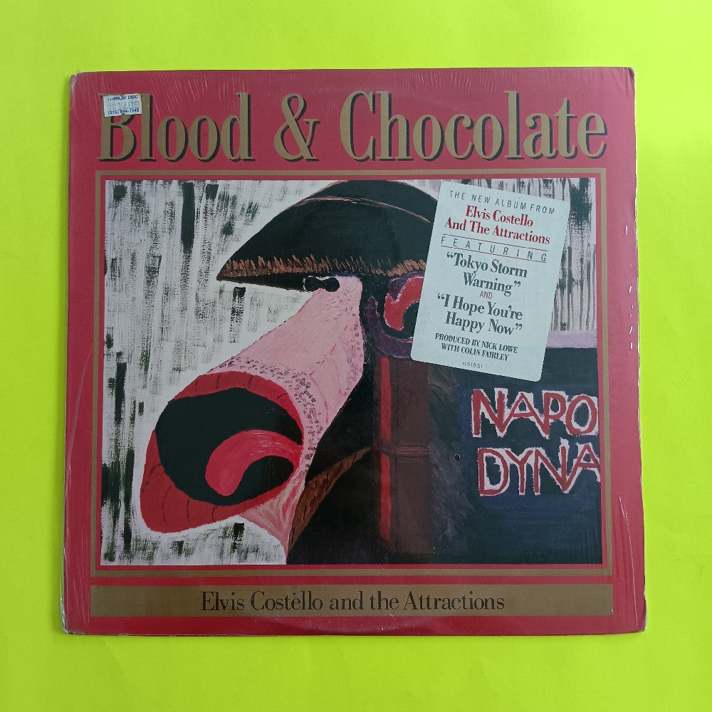 Elvis Costello And The Attractions - Blood & Chocolate - 1986 - FC 40518 - New - Sealed - Vinyl