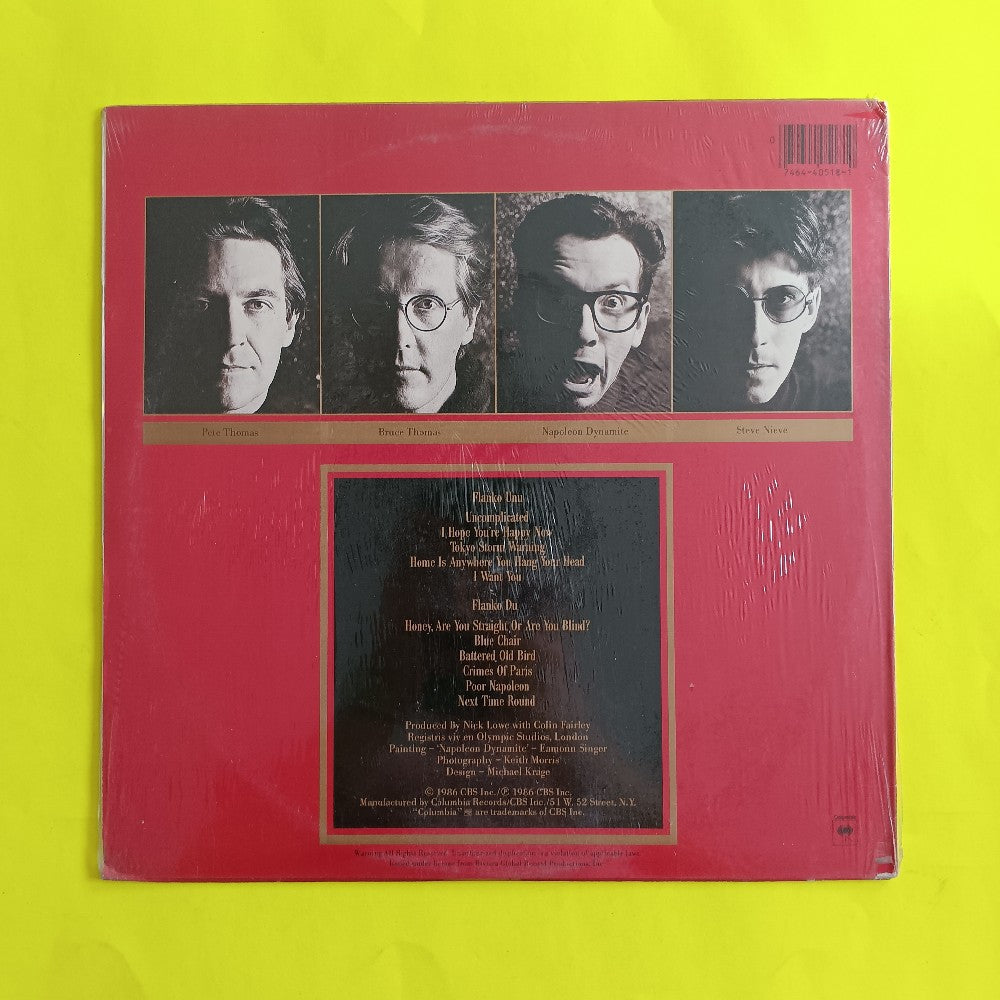 Elvis Costello And The Attractions - Blood & Chocolate - 1986 - FC 40518 - New - Sealed - Vinyl