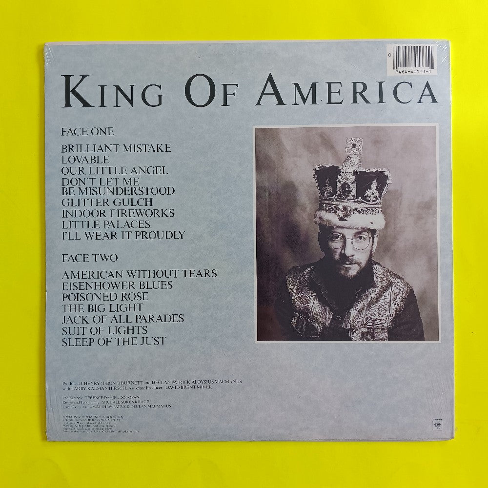 Elvis Costello - King Of America - 1986 - FC 40173 - New - Sealed - Vinyl