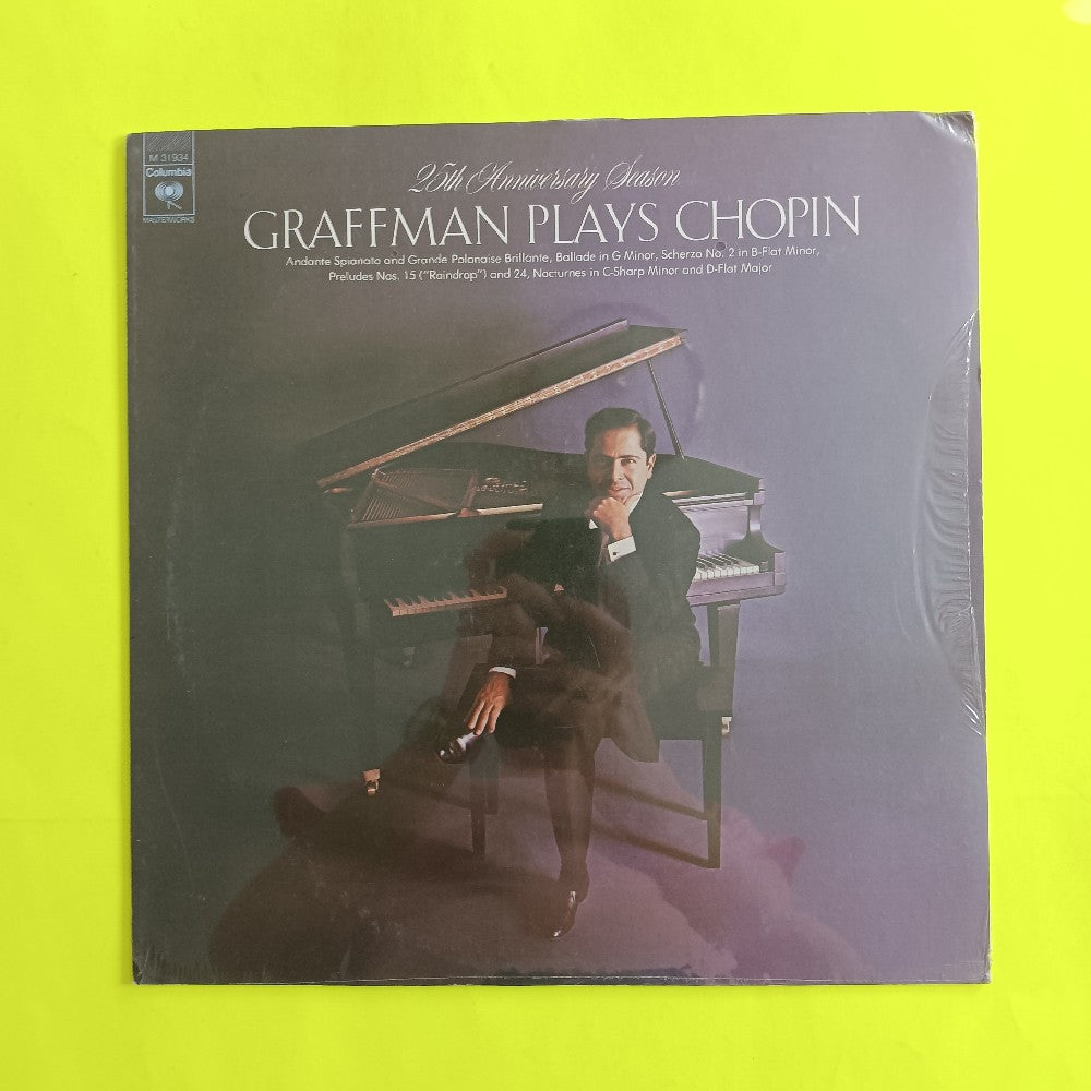 Gary Graffman - Graffman Plays Chopin - 1973 - M 31934 - New - Sealed - Vinyl