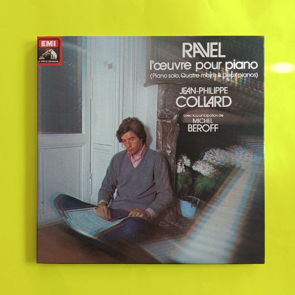 Jean-Philippe Collard / Beroff - Ravel: L'oeuvre Pour Piano FRANCE 3LP BOX SET - 1980 - 2C 167-73025/7 - Used - NM - Vinyl