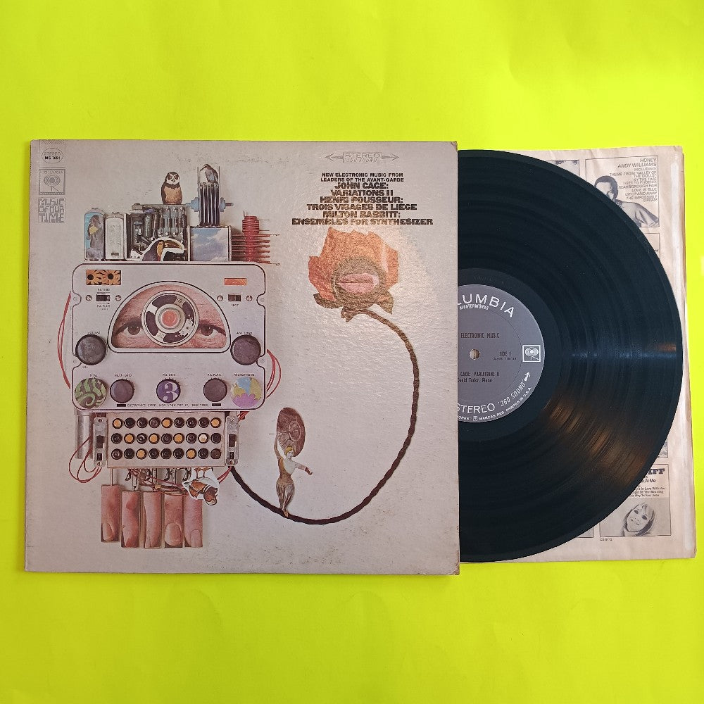John Cage - New Electronic Music From Leaders Of Avant-Garde - 1967 - MS 7051 - Used - VG++ - Vinyl