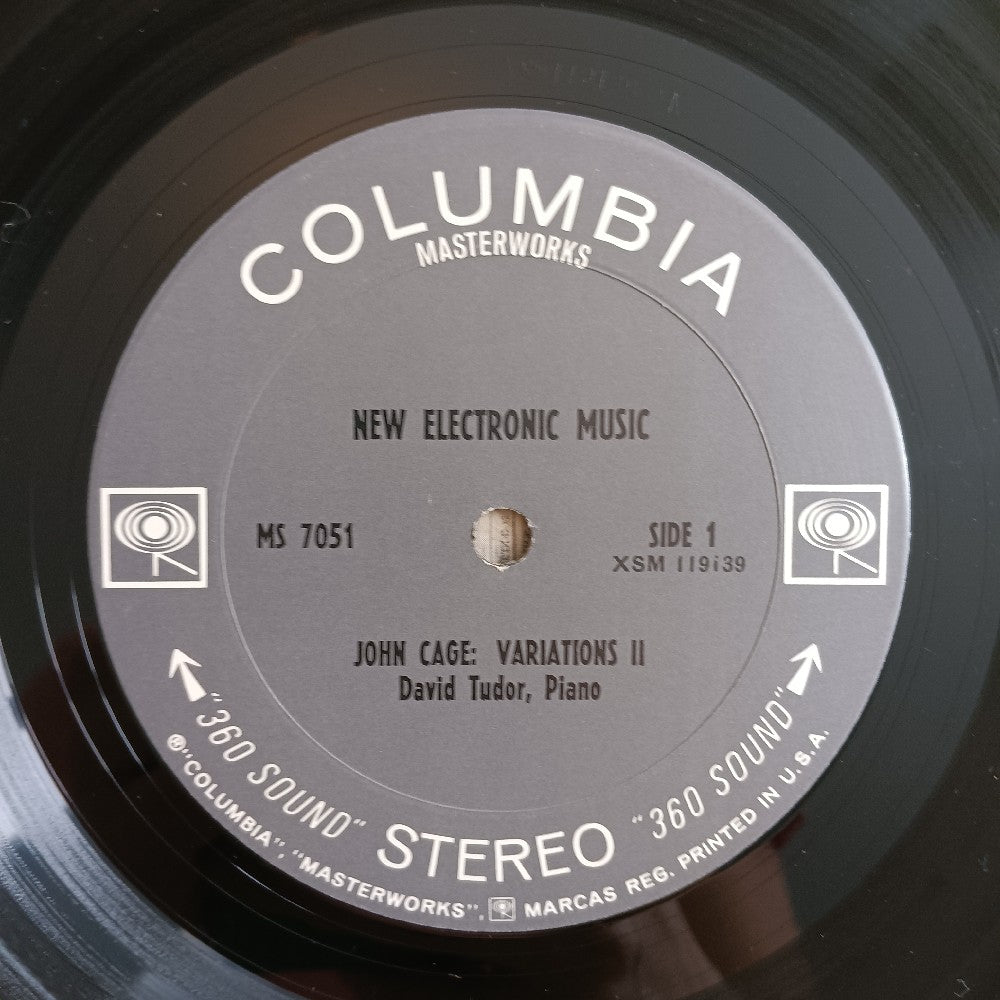 John Cage - New Electronic Music From Leaders Of Avant-Garde - 1967 - MS 7051 - Used - VG++ - Vinyl