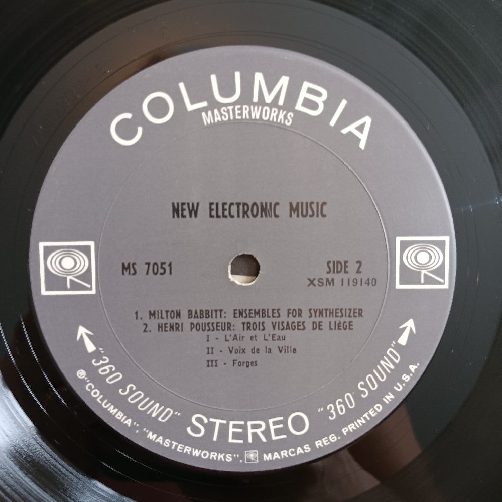 John Cage - New Electronic Music From Leaders Of Avant-Garde - 1967 - MS 7051 - Used - VG++ - Vinyl