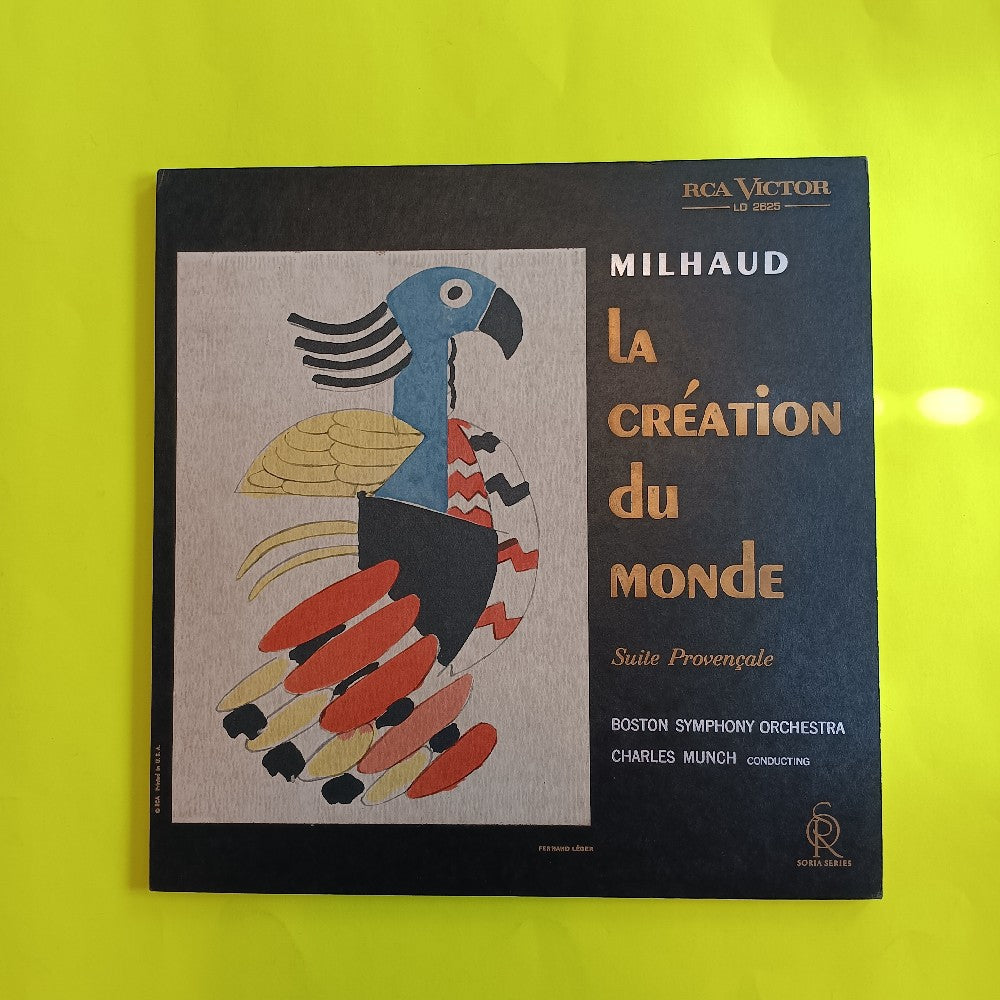 Charles Munch / Milhaud  - La Creation Du Monde - 1962 - LD 2625 - Used - VG++ - Vinyl