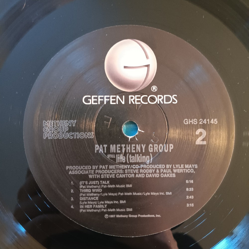 Pat Metheny Group - Still Life (Talking) PROMO - 1987 - GHS 24145 - Used - VG++ - Vinyl