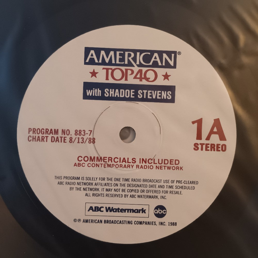 Shadoe Stevens - American Top 40 4LP COLLECTORS EDITION With Inserts & CD - 1988 - 883-7 - Used - EX - Vinyl