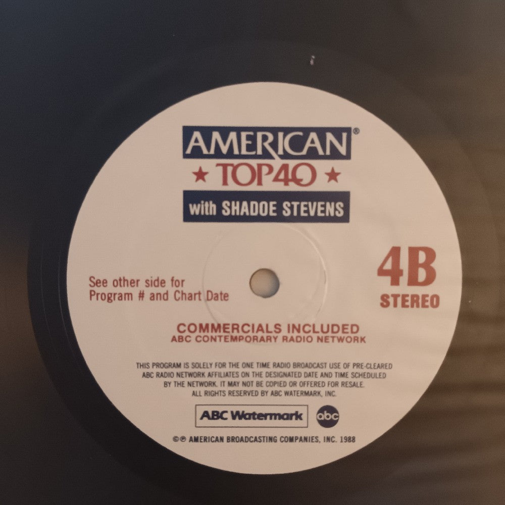 Shadoe Stevens - American Top 40 4LP COLLECTORS EDITION With Inserts & CD - 1988 - 883-7 - Used - EX - Vinyl