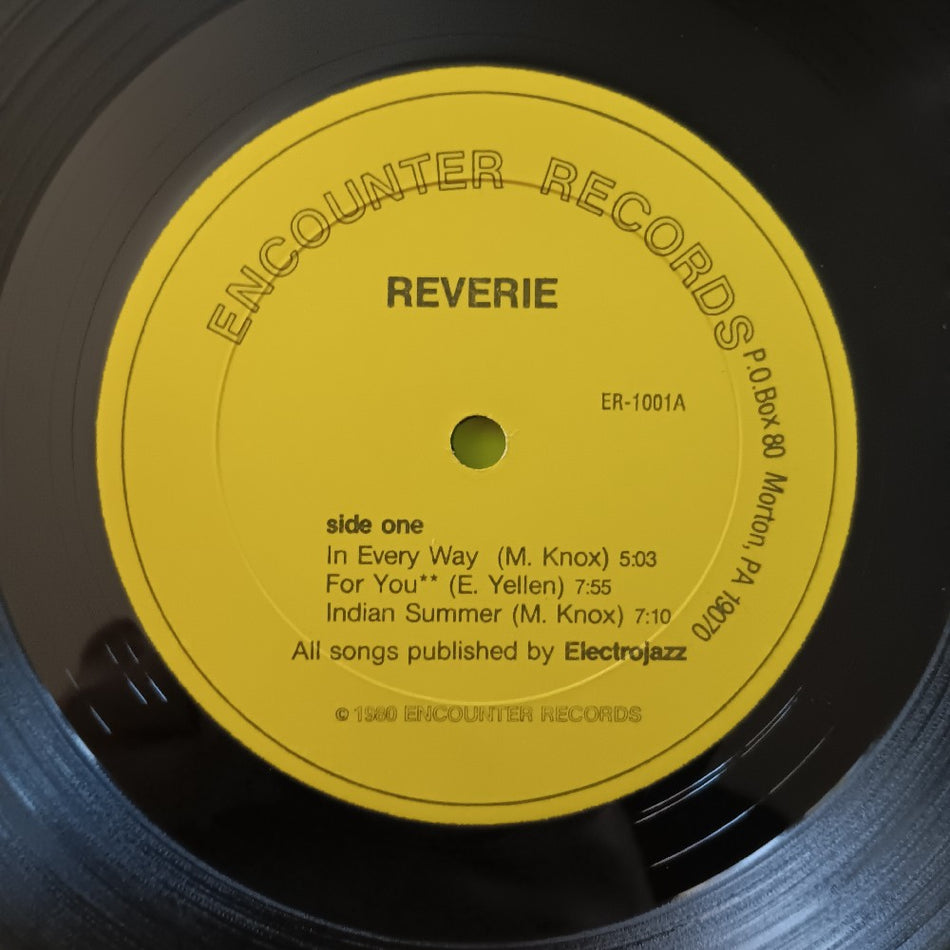 Reverie - Reverie / Self Titled  - 1980 - ER-1001 - Used - VG++ - Vinyl