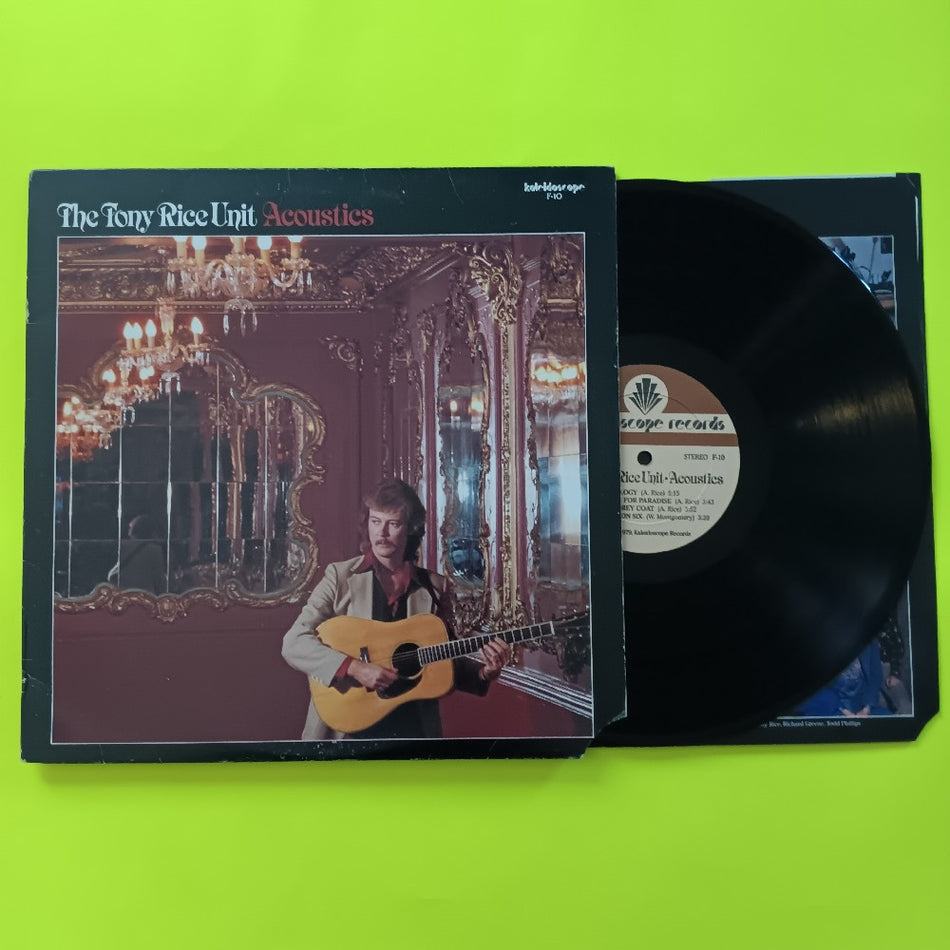 The Tony Rice Unit - Acoustics - 1979 - Kaleidoscope F-10 - Used - EX - Vinyl