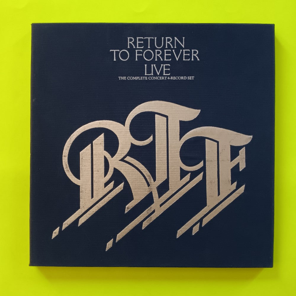 Return To Forever - Live - The Complete Concert 4LP Box Set - 1978 - C4X 35350 - Used - VG++ - Vinyl