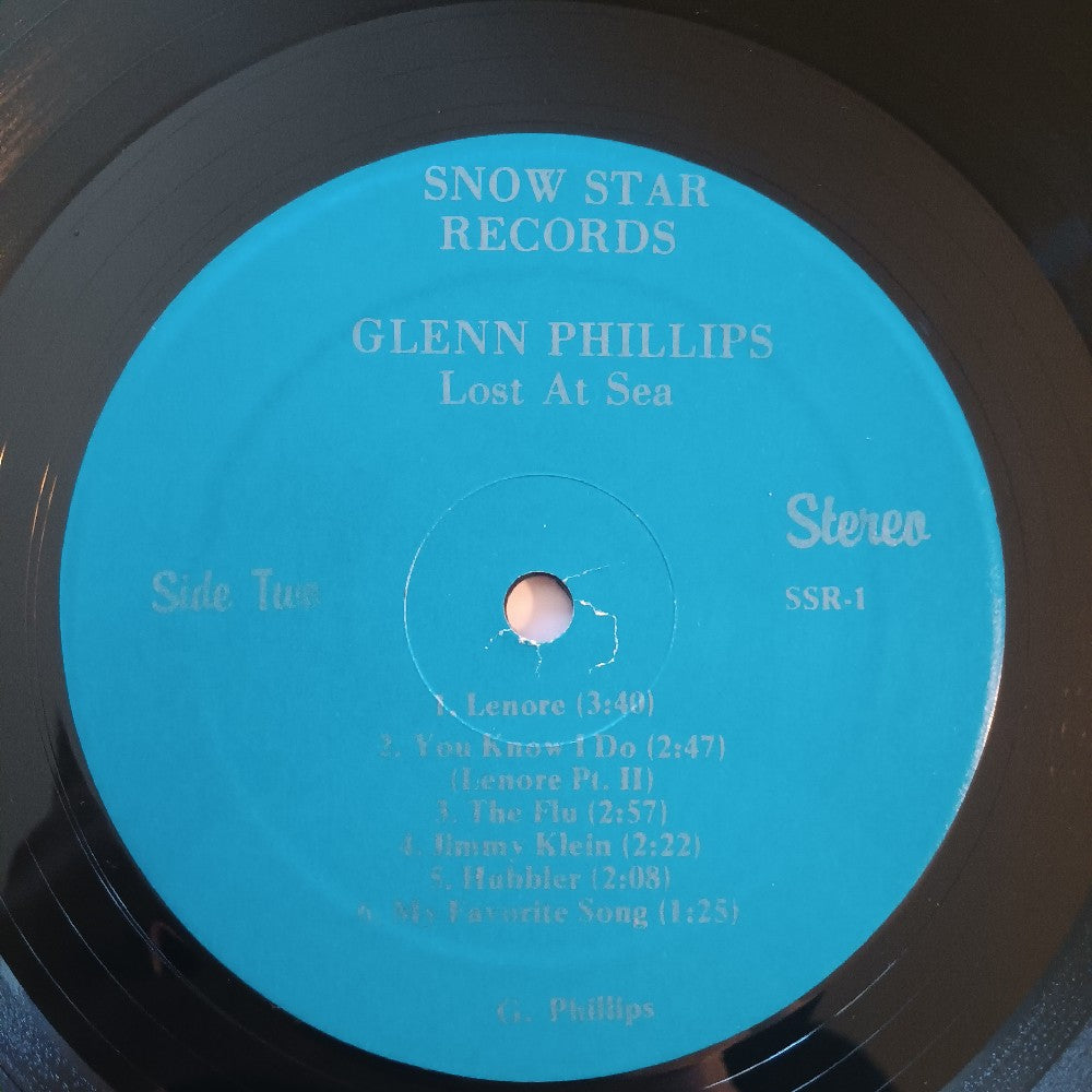 Glenn Phillips  - Lost At Sea - 1975 - SSR-1 - Used - VG++ - Vinyl