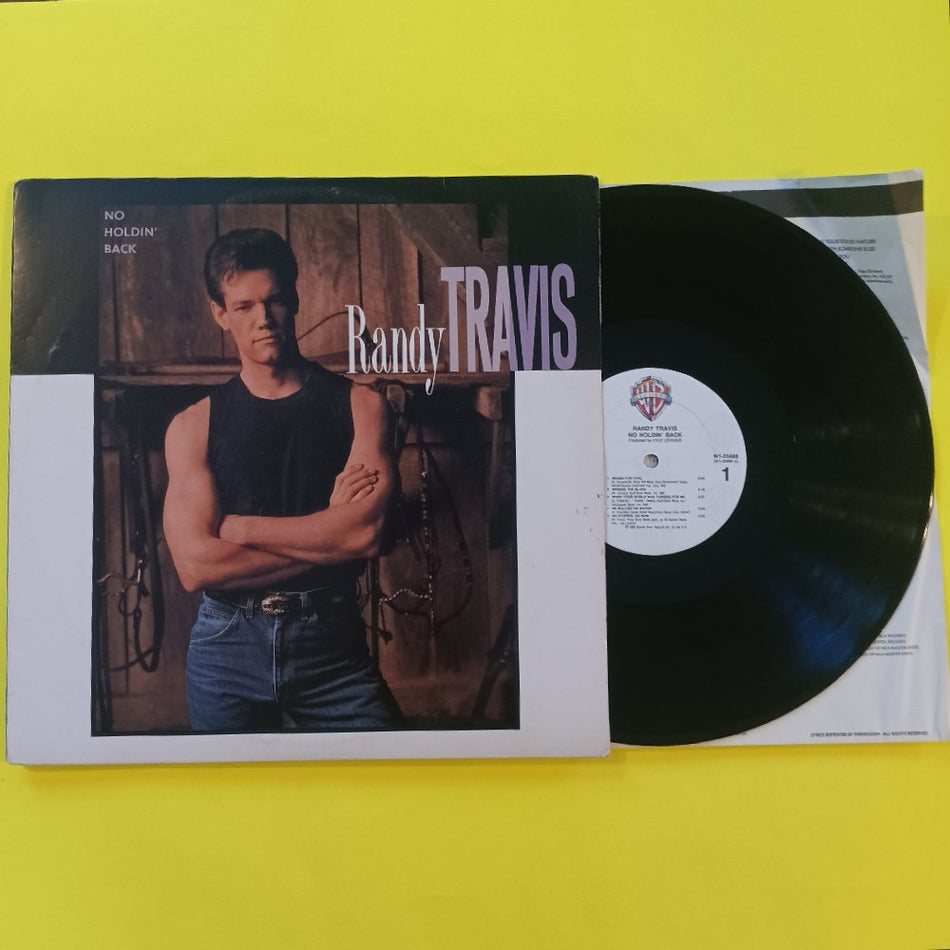 Randy Travis - No Holdin' Back PROMO CLUB EDITION - 1989 - W1 25988 - Used - EX - Vinyl