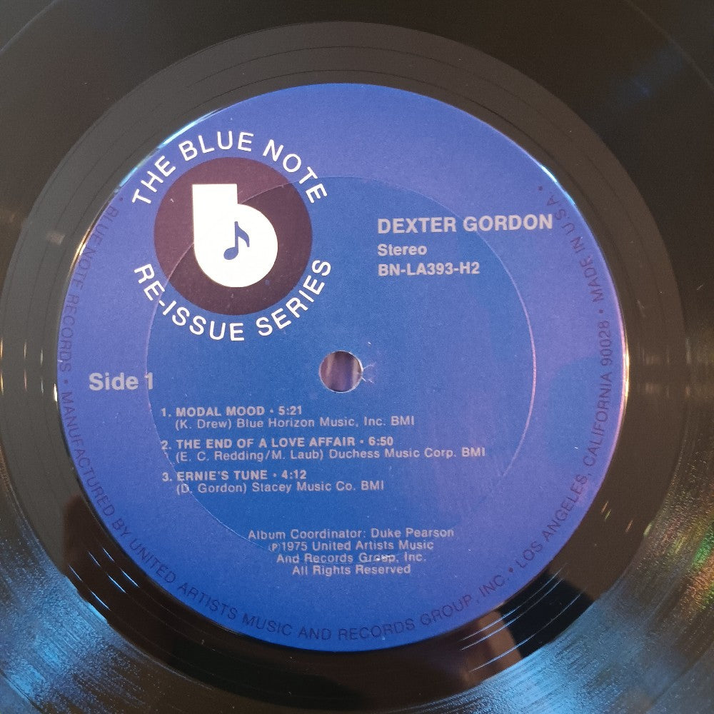 Dexter Gordon - Dexter Gordon / Self Titled  - 1975 - BN-LA393-H2 - Used - VG++ - Vinyl