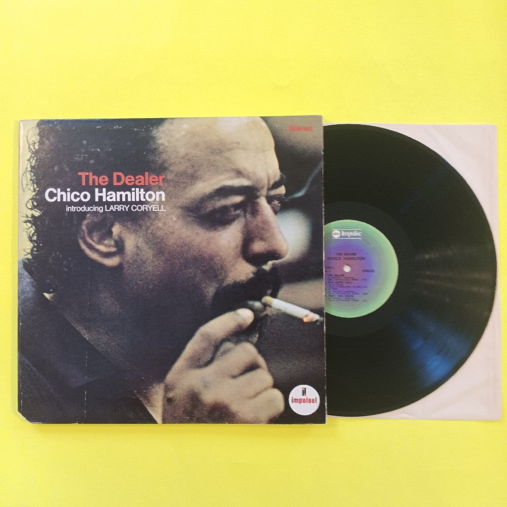 Chico Hamilton / Larry Coryell - The Dealer GREEN / PURPLE Target Label - AS 9130 - Used - VG++ - Vinyl