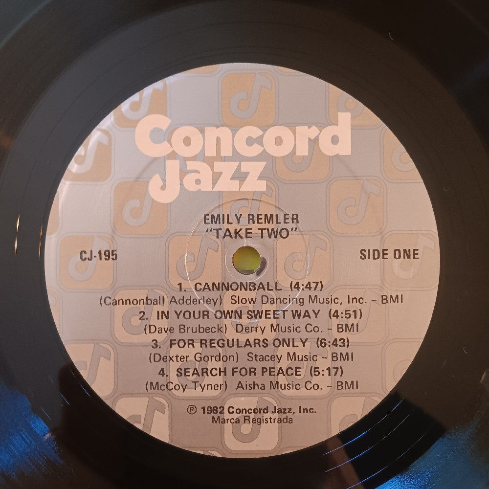 Emily Remler Quartet - Take Two - 1982 - CJ-195 - Used - EX - Vinyl