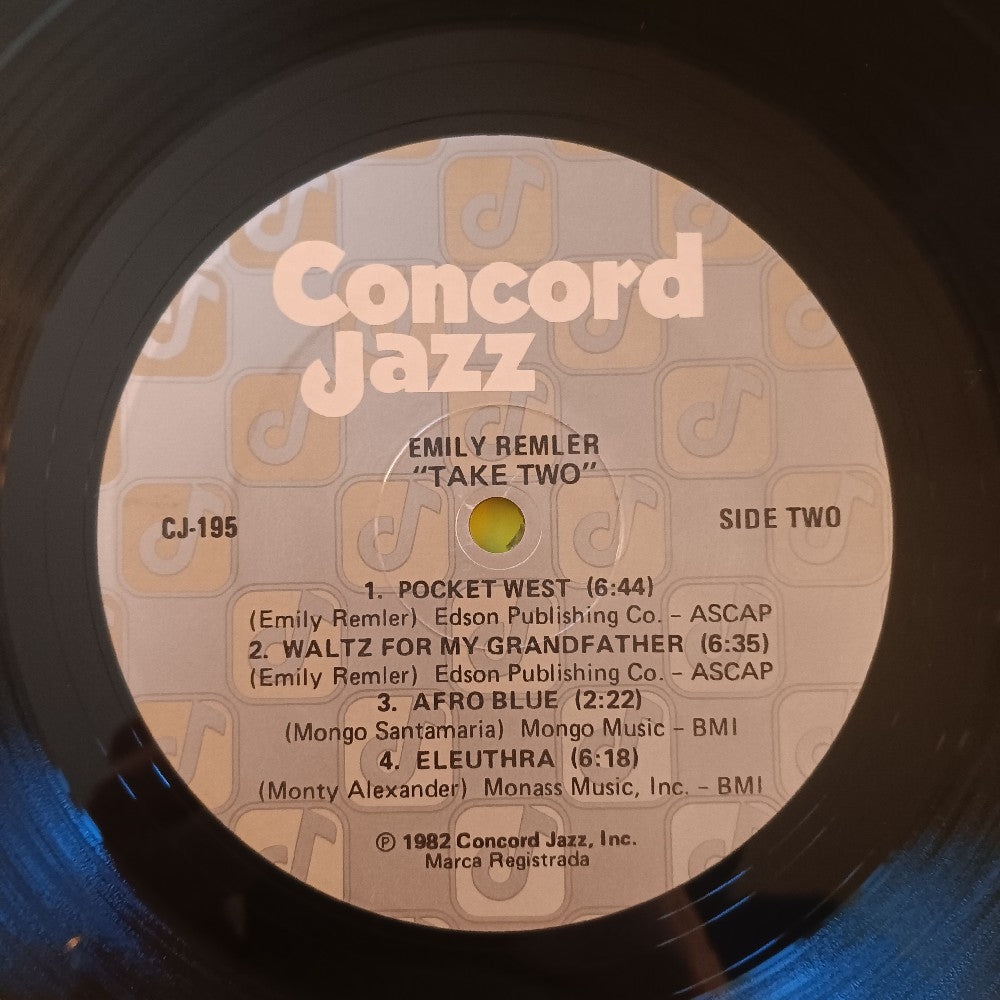 Emily Remler Quartet - Take Two - 1982 - CJ-195 - Used - EX - Vinyl