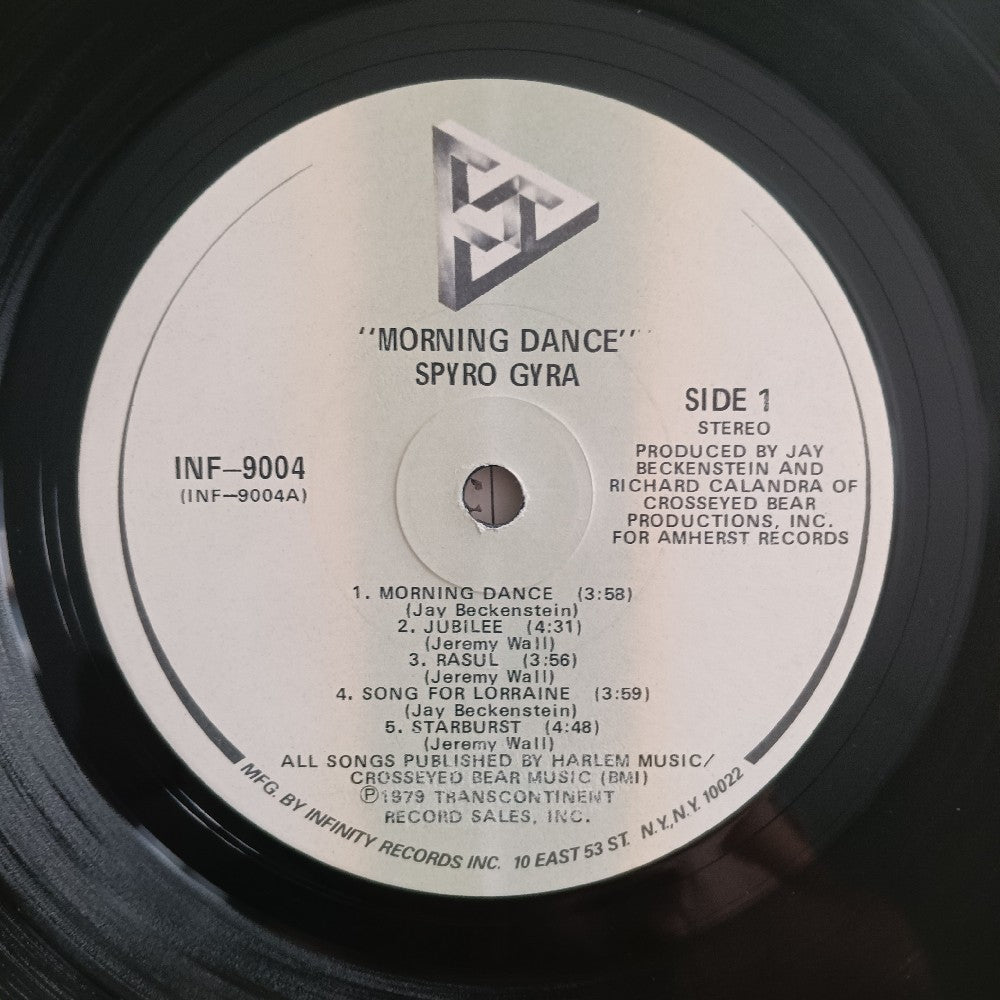 Spyro Gyra - Morning Dance PROMO - 1979 - INF 9004 - Used - VG++ - Vinyl
