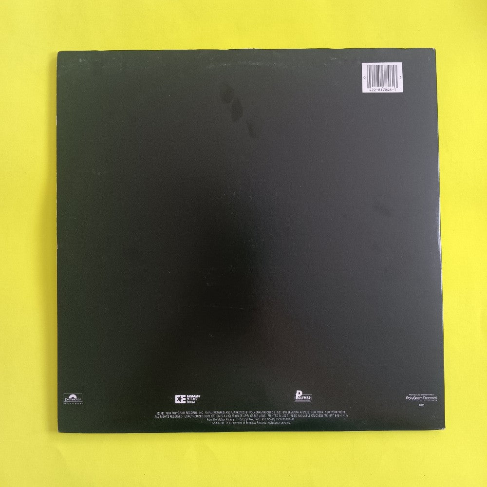 Spinal Tap - This Is Spinal Tap Soundtrack - 1984 - 422-817 846-1 Y-1 - Used - EX - Vinyl
