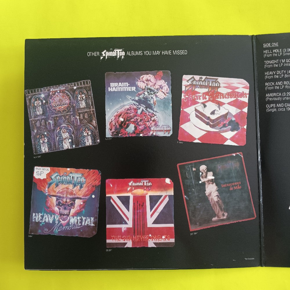 Spinal Tap - This Is Spinal Tap Soundtrack - 1984 - 422-817 846-1 Y-1 - Used - EX - Vinyl