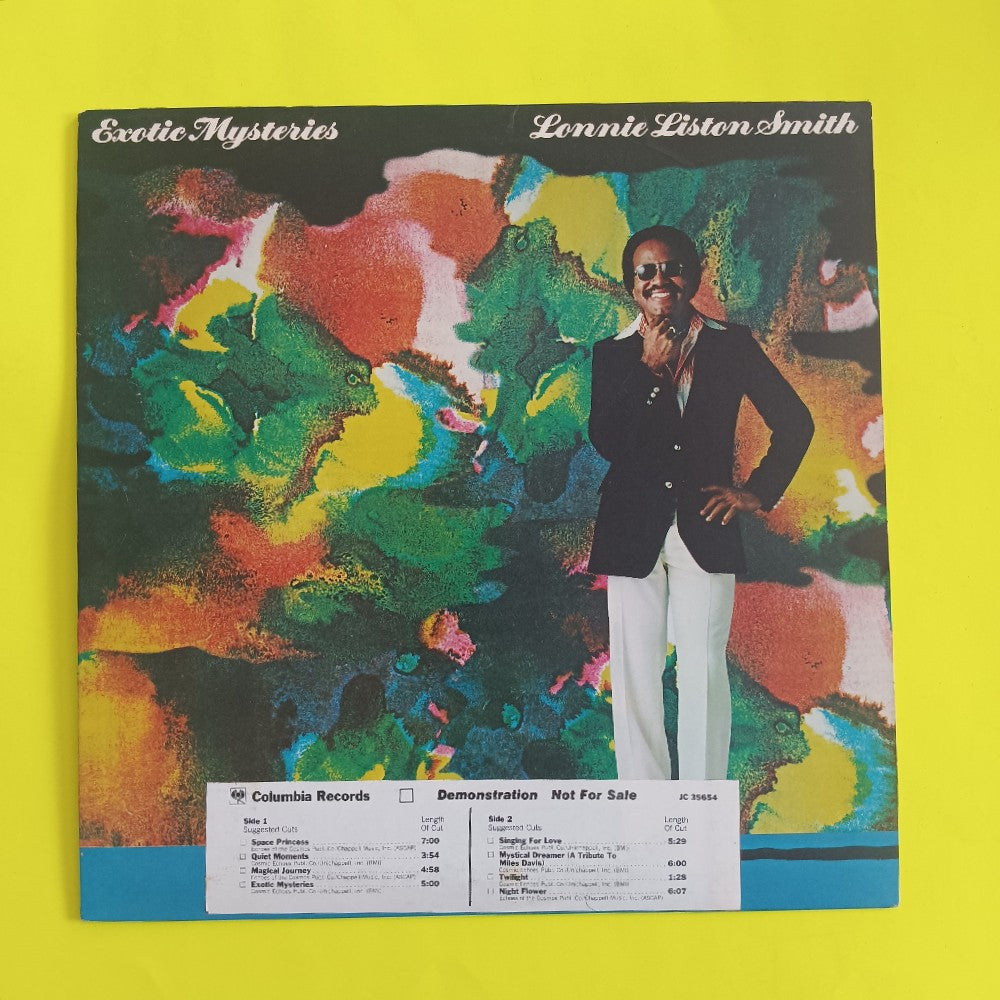 Lonnie Liston Smith - Exotic Mysteries PROMO - 1978 - JC 35654 - Used - VG++ - Vinyl