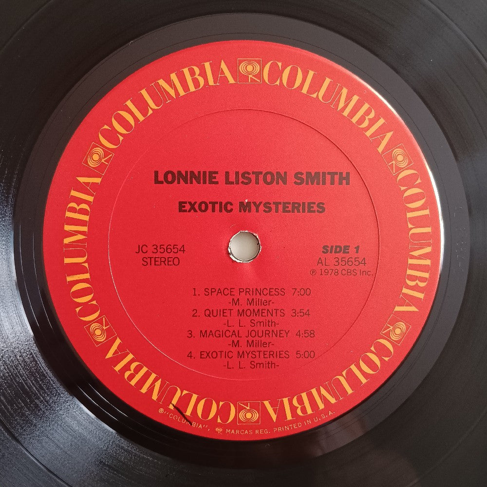 Lonnie Liston Smith - Exotic Mysteries PROMO - 1978 - JC 35654 - Used - VG++ - Vinyl