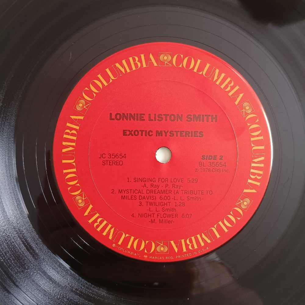 Lonnie Liston Smith - Exotic Mysteries PROMO - 1978 - JC 35654 - Used - VG++ - Vinyl
