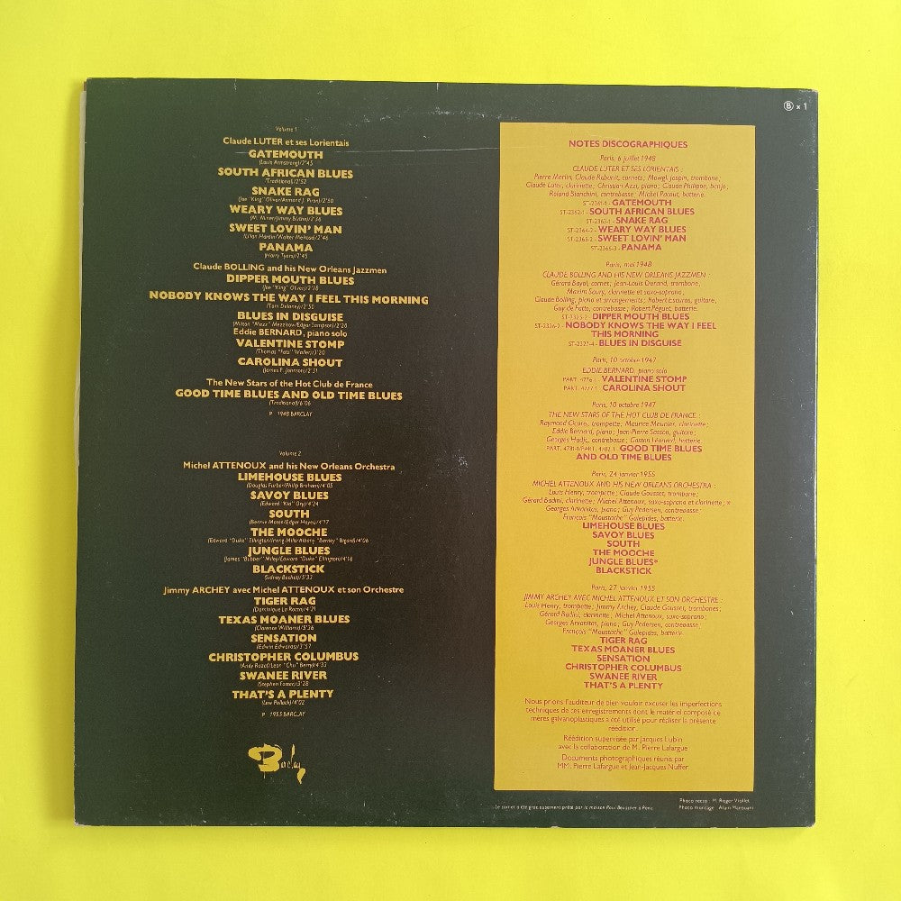 Various - Jazz A Saint-Germain-Des-Pres FRANCE - 1976 - 80 990/91 - Used - EX - Vinyl